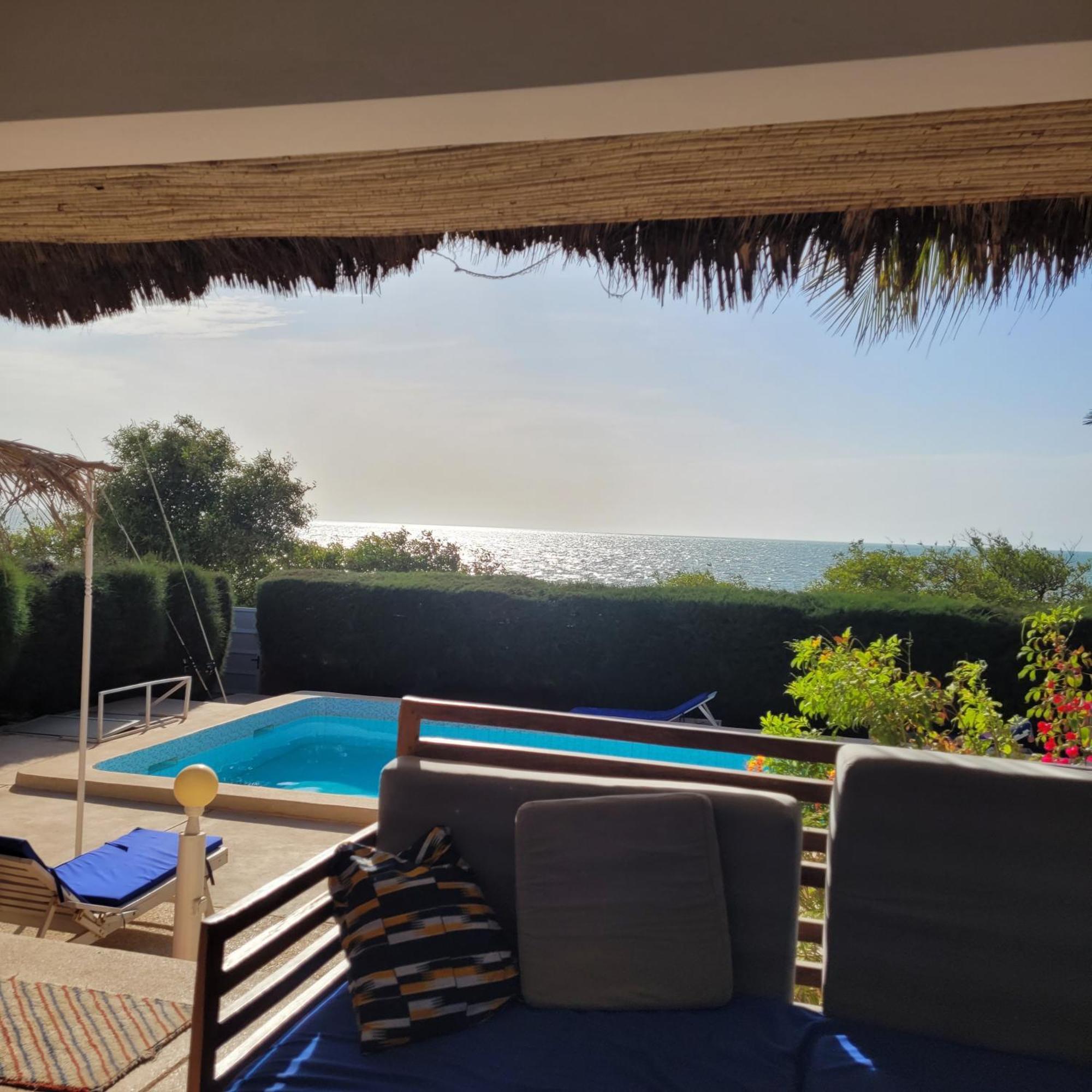 La Villa Sur La Plage Palmarin Exterior foto